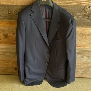 Bespoke Midnight Blue Men's Blazer